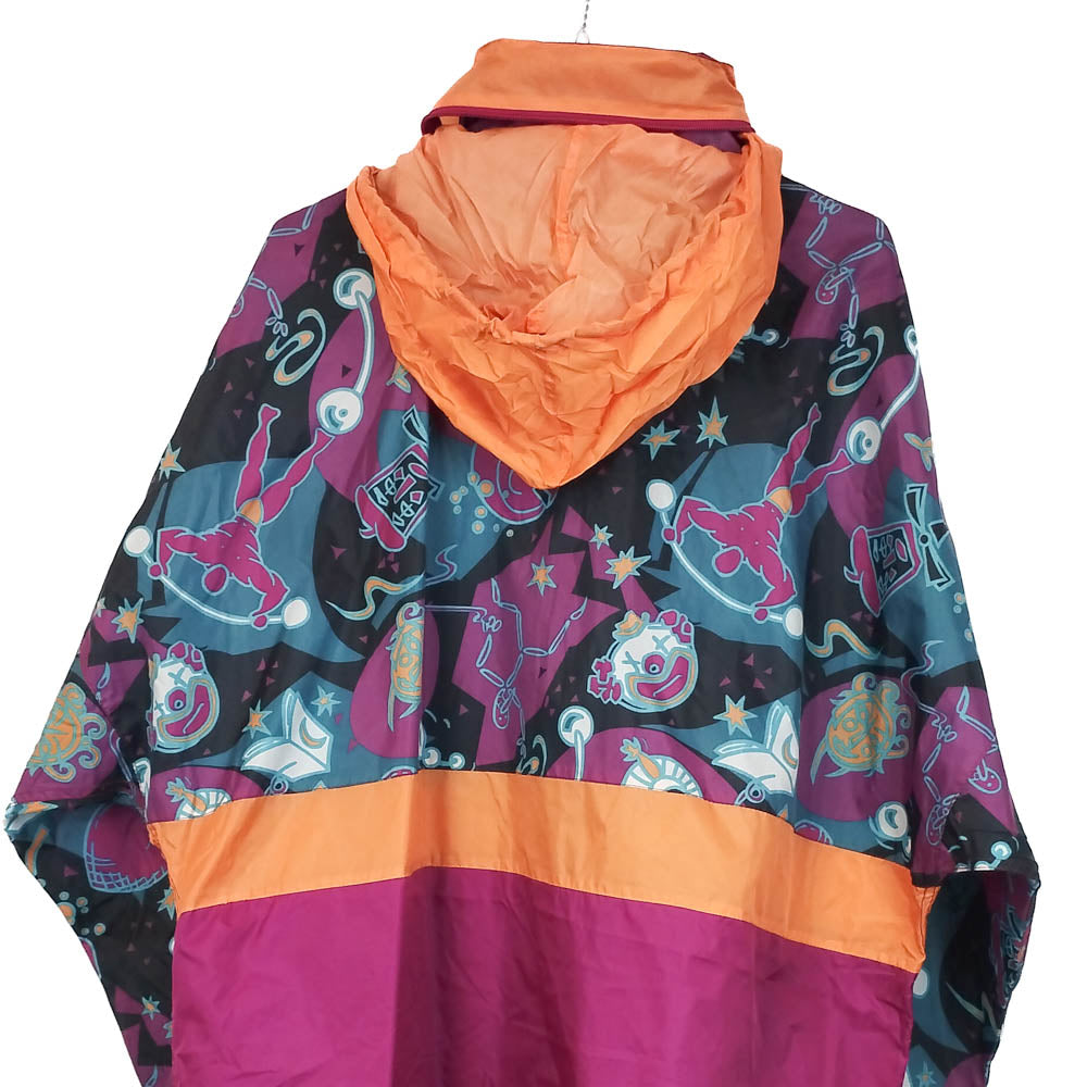 VIN-SW-34462 Vintage αντιανεμικό μπουφάν λεπτό unisex 90's style L