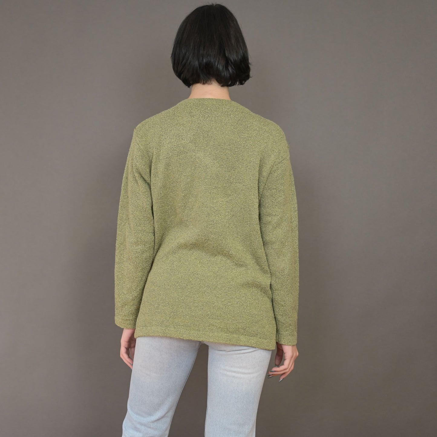 VIN-KNIT-20593 Vintage πλεκτή ζακέτα M