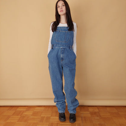 VIN-DR-30200 Vintage ολόσωμη φόρμα denim Μ-L