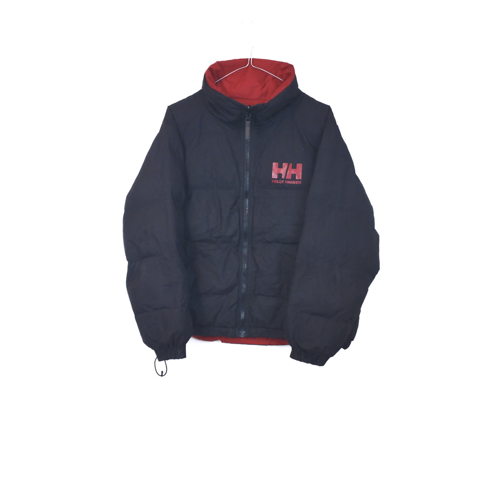 VIN-OUTW-34936 Preloved μπουφάν double faced μαύρο κόκκινο Helly Hansen M