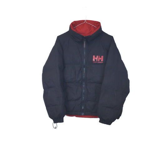 VIN-OUTW-34936 Preloved μπουφάν double faced μαύρο κόκκινο Helly Hansen M