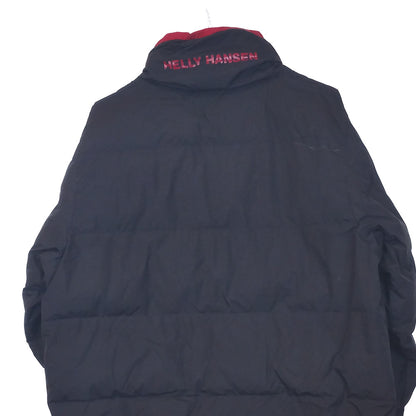 VIN-OUTW-34936 Preloved μπουφάν γυναικείο double faced μαύρο κόκκινο Helly Hansen M