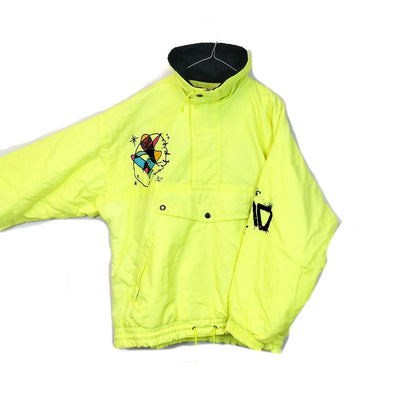 VIN-OUTW-34937 Preloved μπουφάν unisex κίτρινο Elho XL