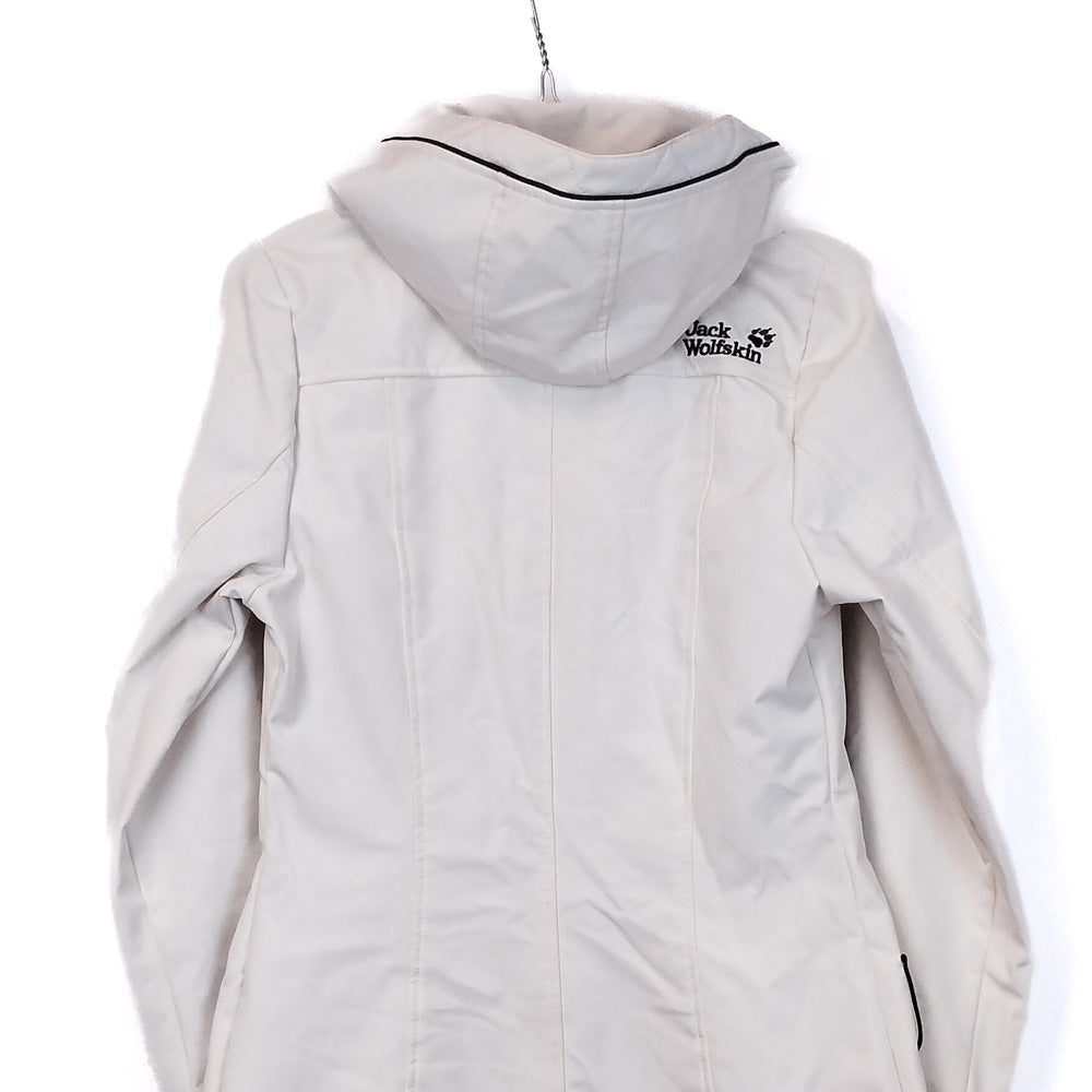 VIN-OUTW-35112 Preloved μπουφάν γυναικείο εκρού Jack Wolfskin M