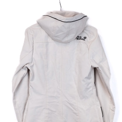 VIN-OUTW-35112 Preloved μπουφάν γυναικείο εκρού Jack Wolfskin M