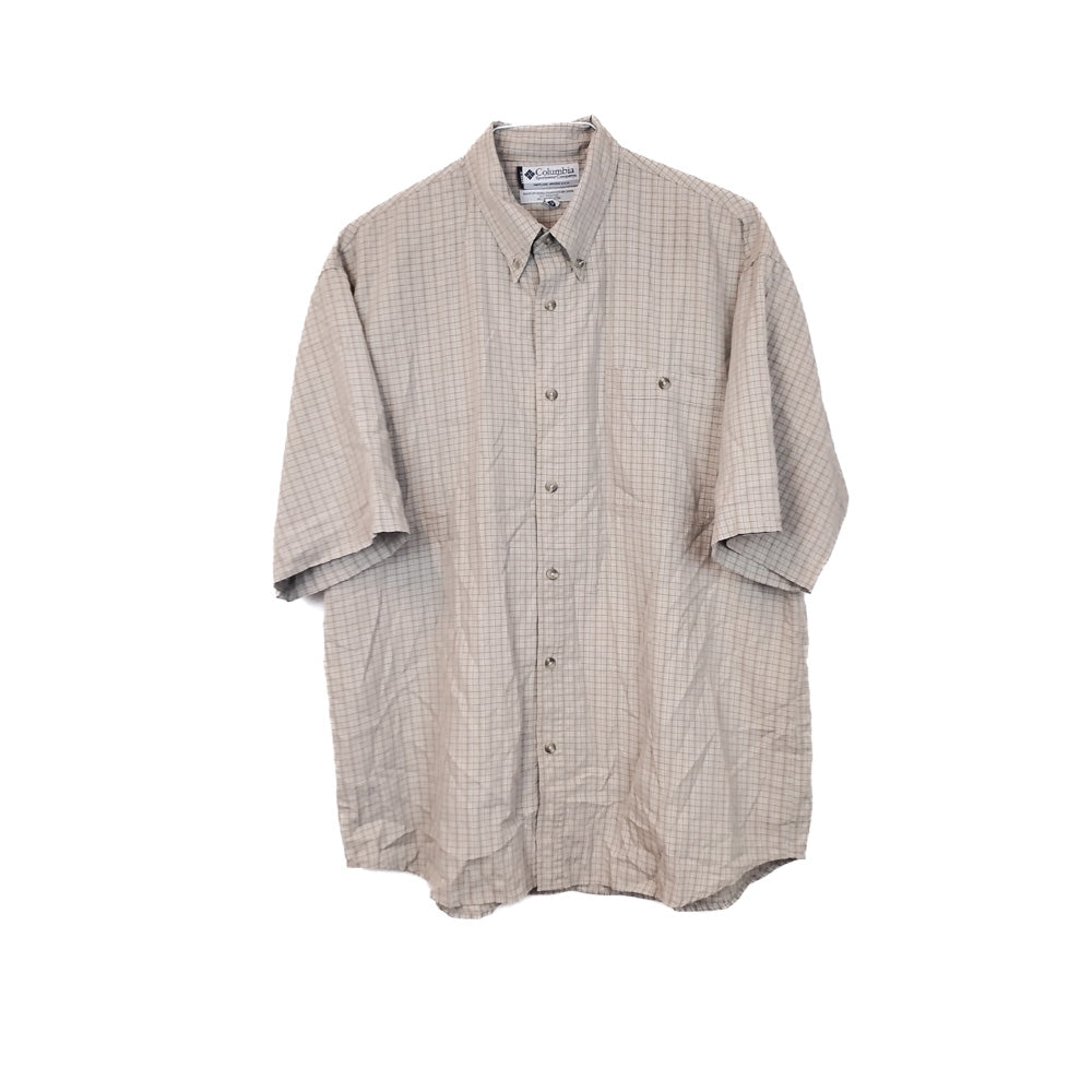 VIN-SHI-35379 Preloved πουκάμισο καρό unisex Columbia XL