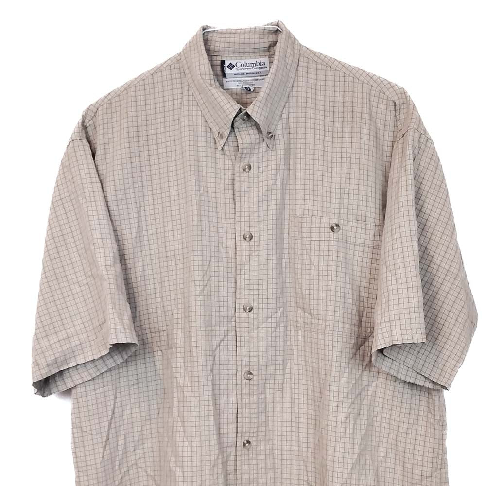 VIN-SHI-35379 Preloved πουκάμισο καρό unisex Columbia XL