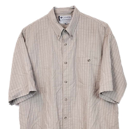VIN-SHI-35379 Preloved πουκάμισο καρό unisex Columbia XL