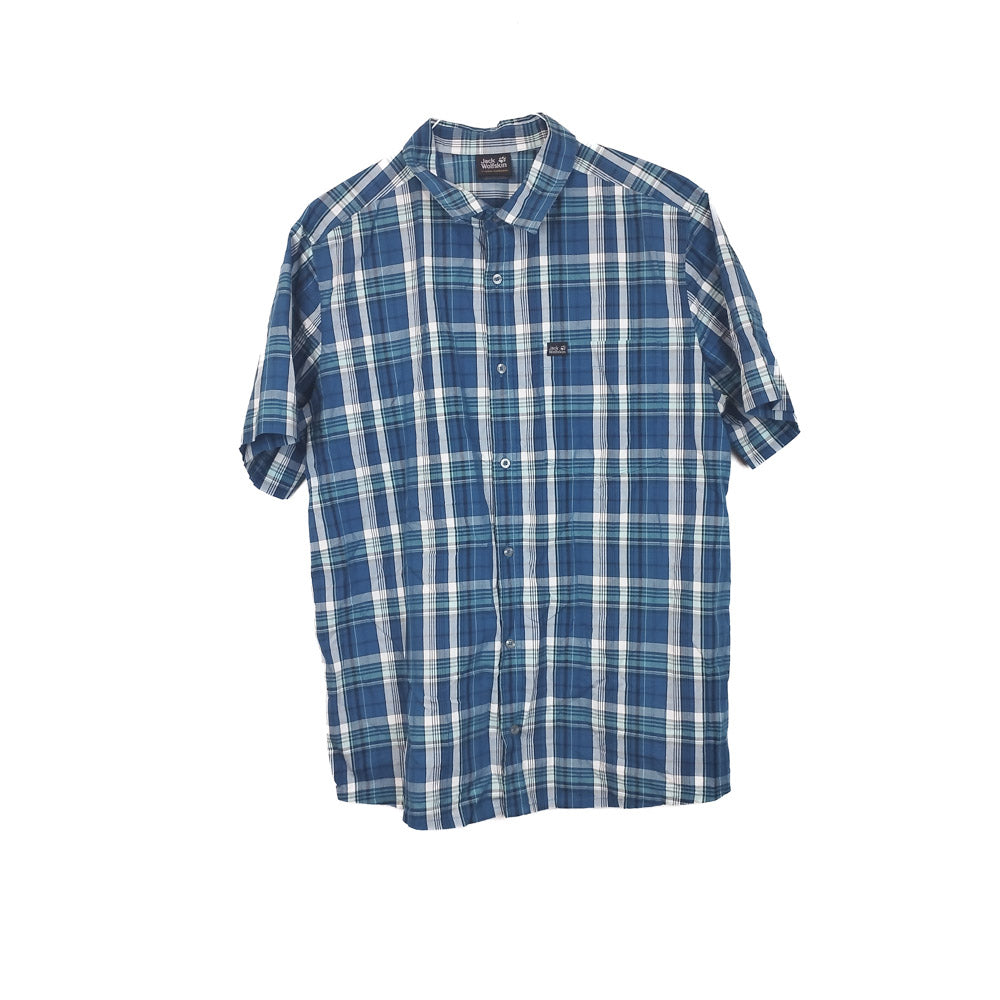 VIN-SHI-35438 Preloved πουκάμισο καρό unisex Columbia XL