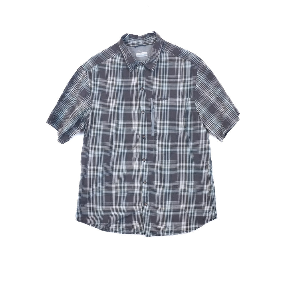 VIN-SHI-35440 Preloved πουκάμισο καρό unisex Columbia L-XL