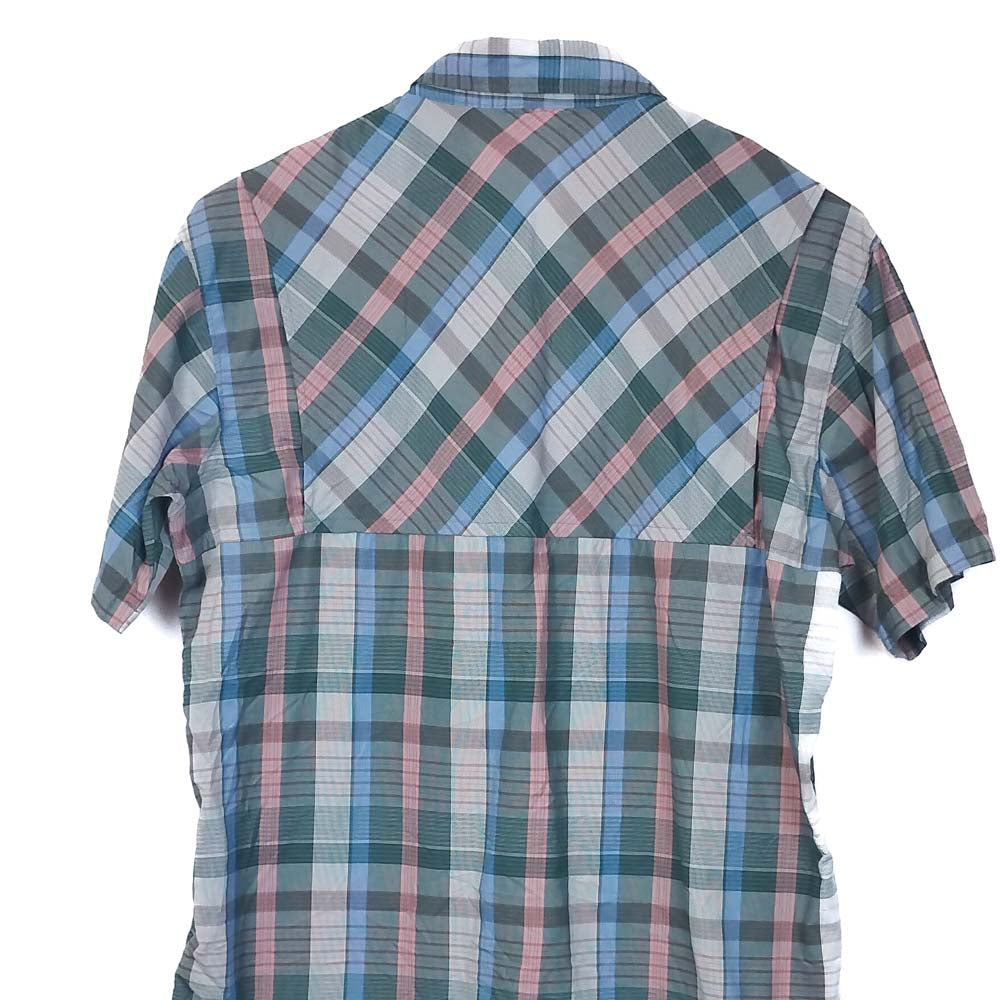 VIN-SHI-35442 Preloved πουκάμισο καρό unisex Columbia M
