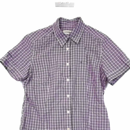 VIN-SHI-35449 Preloved πουκάμισο καρό γυναικείο Schöffel M-L