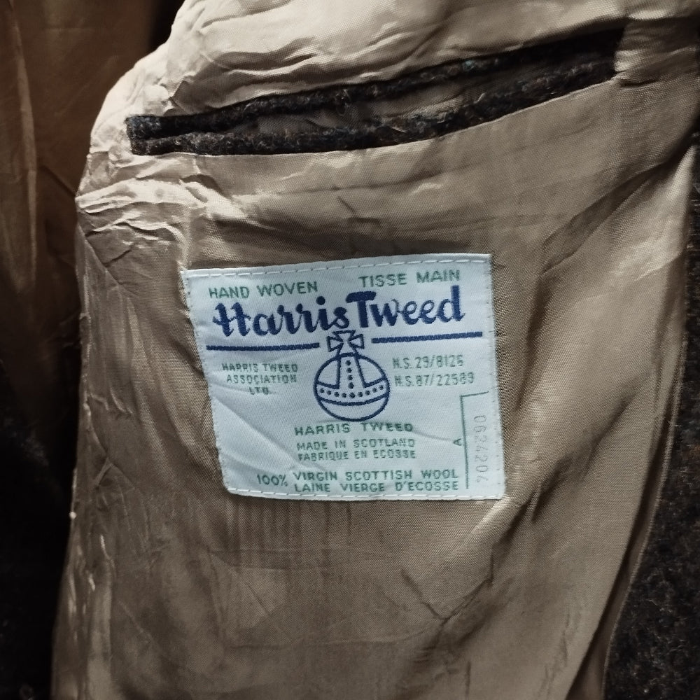 VIN-OUTW-33534 Vintage σακάκι μάλλινο Harris Tweed