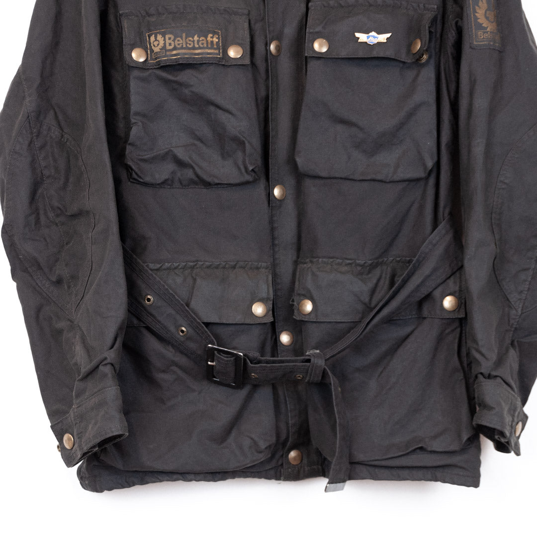 VIN-OUTW-22343 Vintage jacket Belstaff Trialmaster motorcycle waxed unisex S