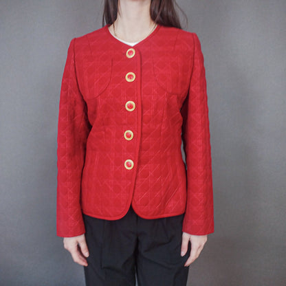 VIN-OUTW-33381 Vintage σακάκι μάλλινο Μ