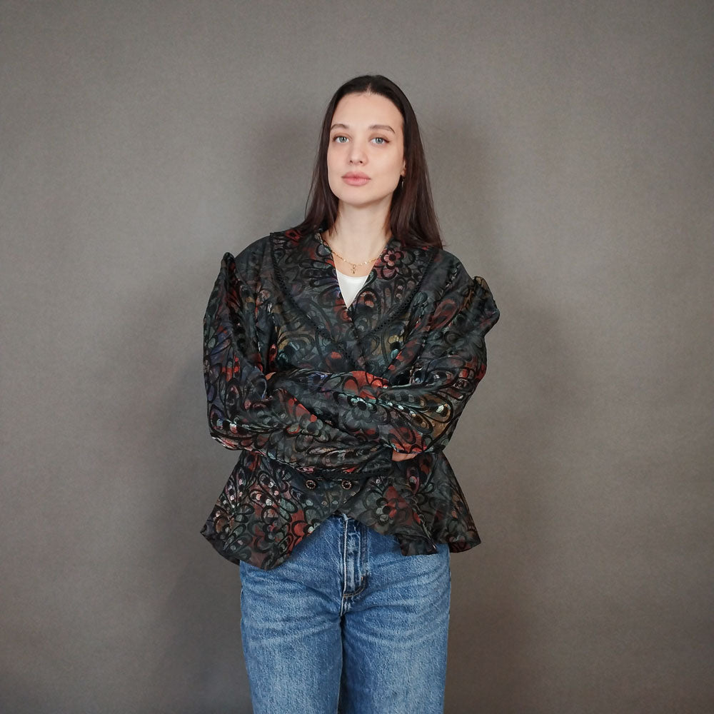 VIN-OUTW-33326 Vintage σακάκι 80s XL