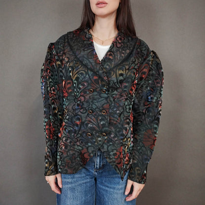 VIN-OUTW-33326 Vintage σακάκι 80s XL