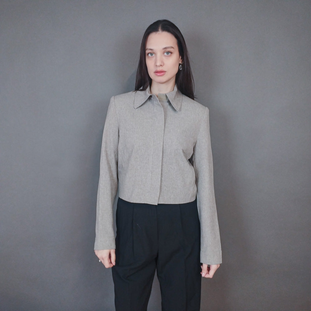 VIN-OUTW-33426 Vintage σακάκι μπεζ M