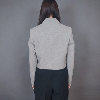 VIN-OUTW-33426 Vintage σακάκι μπεζ M