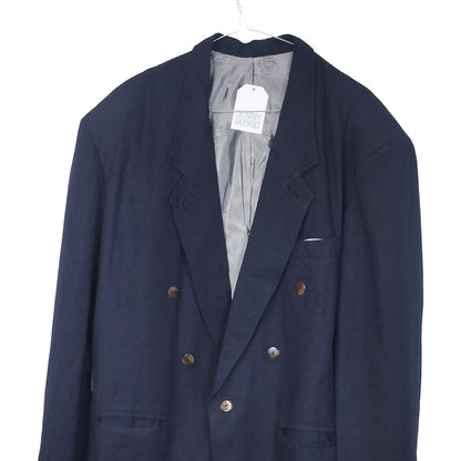 VIN-OUTW-32460 Vintage σακάκι ελαφρύ σταυροκουμπωτό L-XL