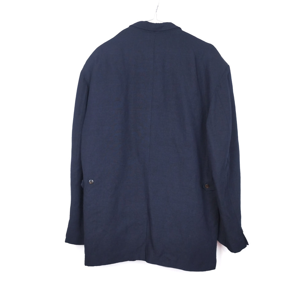 VIN-OUTW-32460 Vintage σακάκι ελαφρύ σταυροκουμπωτό L-XL