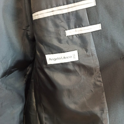 VIN-OUTW-25209 Vintage ανδρικό σακάκι μαύρο L-XL