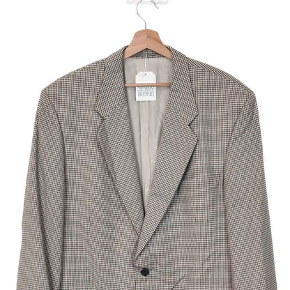 VIN-OUTW-35181 Vintage σακάκι ανοιξιάτικο καρό XL