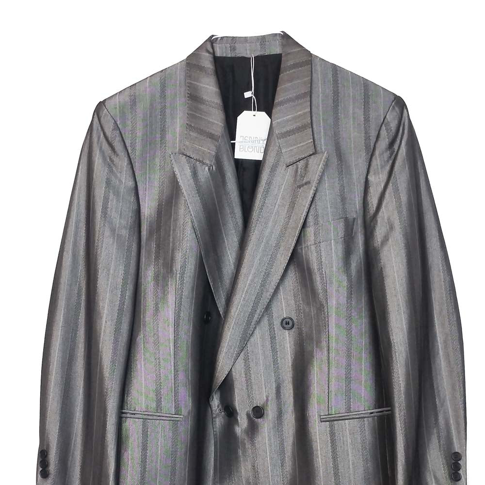 VIN-OUTW-32452 Vintage σακάκι επίσημο γκρι S-M