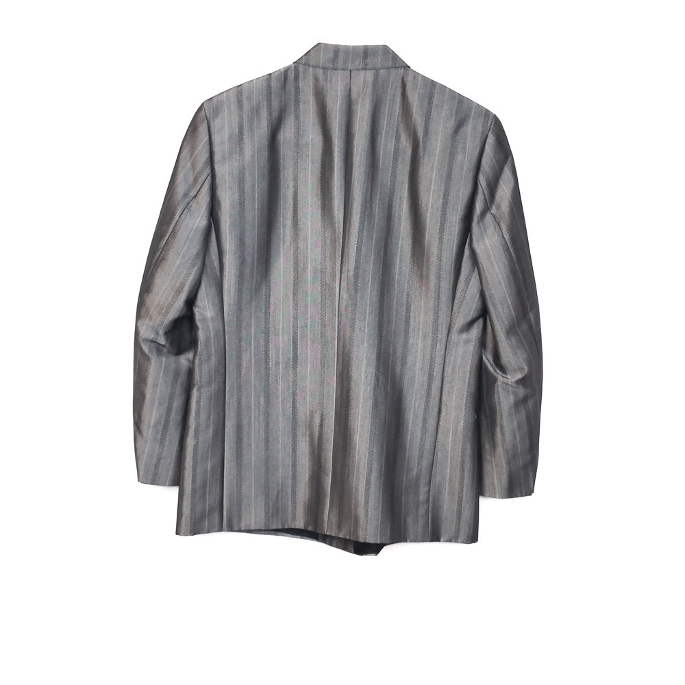 VIN-OUTW-32452 Vintage σακάκι επίσημο γκρι S-M