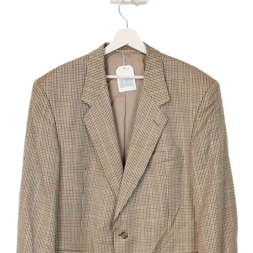 VIN-OUTW-35182 Vintage σακάκι ανοιξιάτικο καρό L-XL