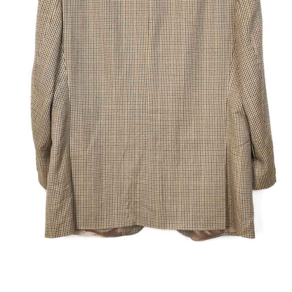 VIN-OUTW-35182 Vintage σακάκι ανοιξιάτικο καρό L-XL