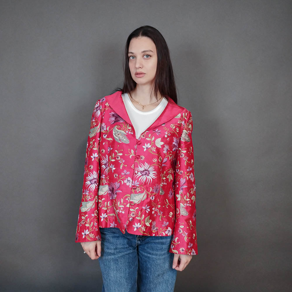 VIN-OUTW-33325 Vintage σακάκι κεντημένη M