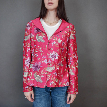 VIN-OUTW-33325 Vintage σακάκι κεντημένο M