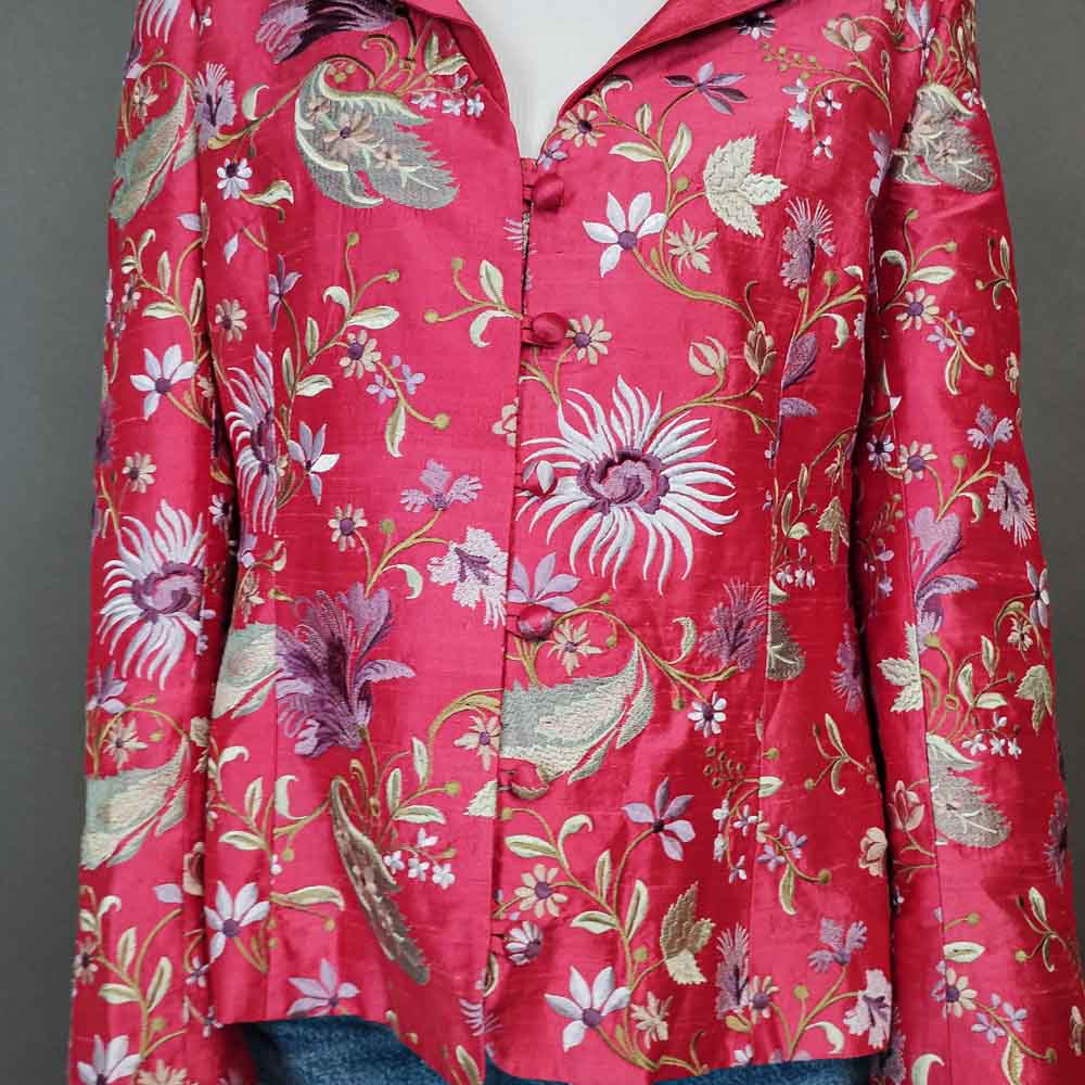 VIN-OUTW-33325 Vintage σακάκι κεντημένο M