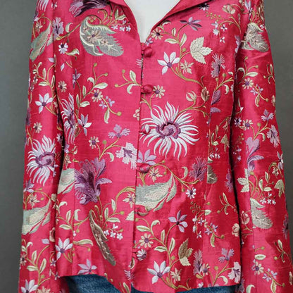 VIN-OUTW-33325 Vintage σακάκι κεντημένο M