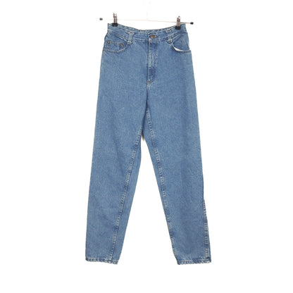 VIN-TR-35134 Vintage denim ψηλόμεσο γυναικείο παντελόνι S-M