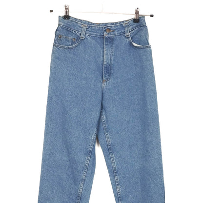VIN-TR-35134 Vintage denim ψηλόμεσο γυναικείο παντελόνι S-M