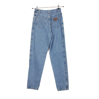 VIN-TR-35134 Vintage denim ψηλόμεσο γυναικείο παντελόνι S-M