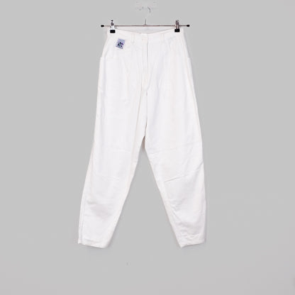 VIN-TR-35150 Vintage denim ψηλόμεσο γυναικείο παντελόνι S-M