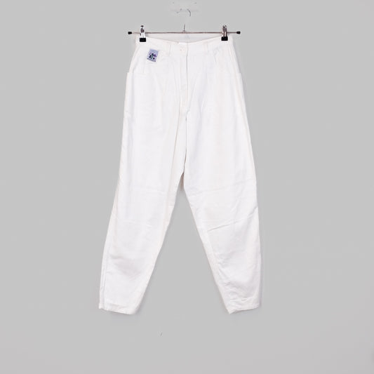 VIN-TR-35150 Vintage denim ψηλόμεσο γυναικείο παντελόνι S-M