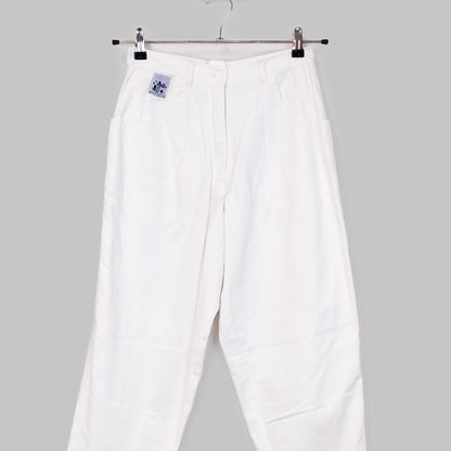 VIN-TR-35150 Vintage denim ψηλόμεσο γυναικείο παντελόνι S-M