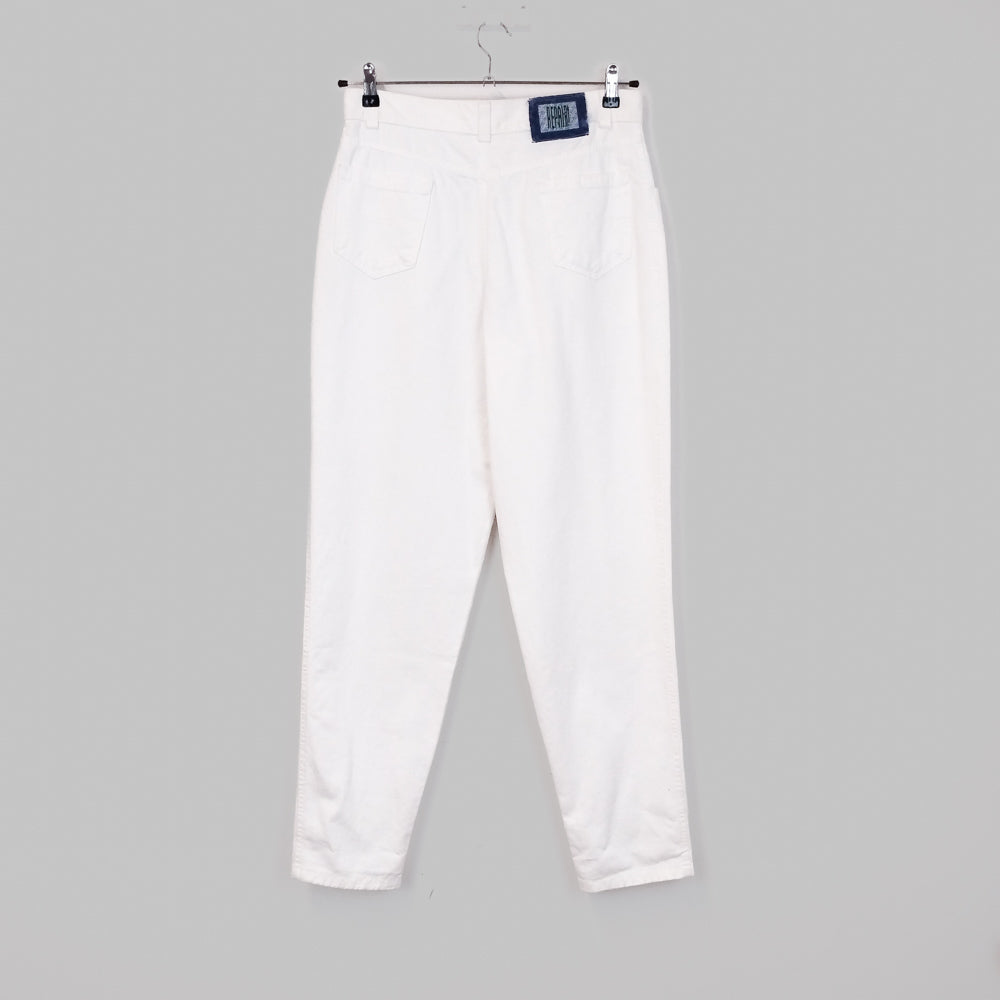 VIN-TR-35149 Vintage denim ψηλόμεσο γυναικείο παντελόνι S