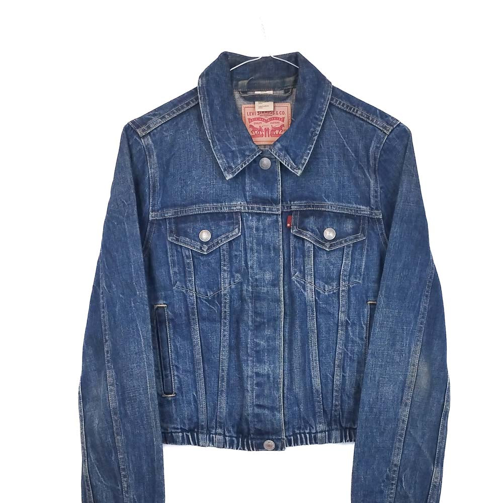 VIN-OUTW-32348 Vintage Levi's denim jacket crop S