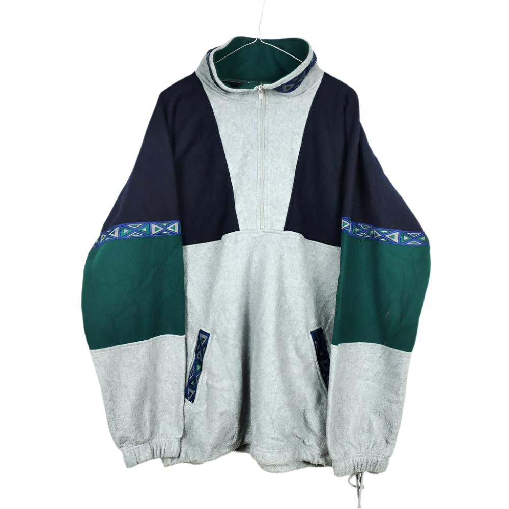 VIN-SW-284707 Vintage fleece μπλούζα γκρι XL