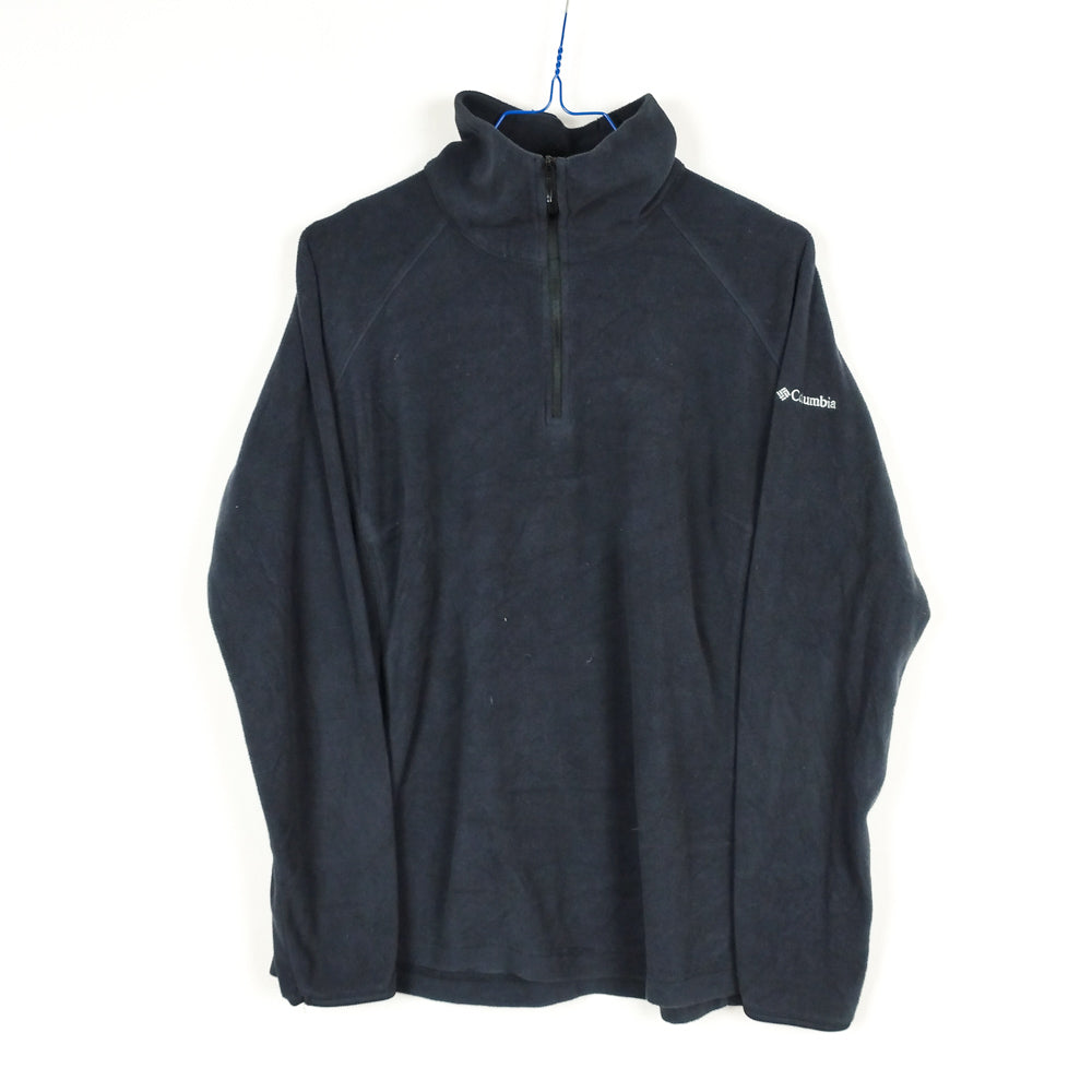 VIN-SW-28642 Preloved fleece μπλούζα μαύρη Columbia XL