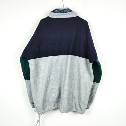 VIN-SW-28707 Vintage fleece μπλούζα γκρι XL