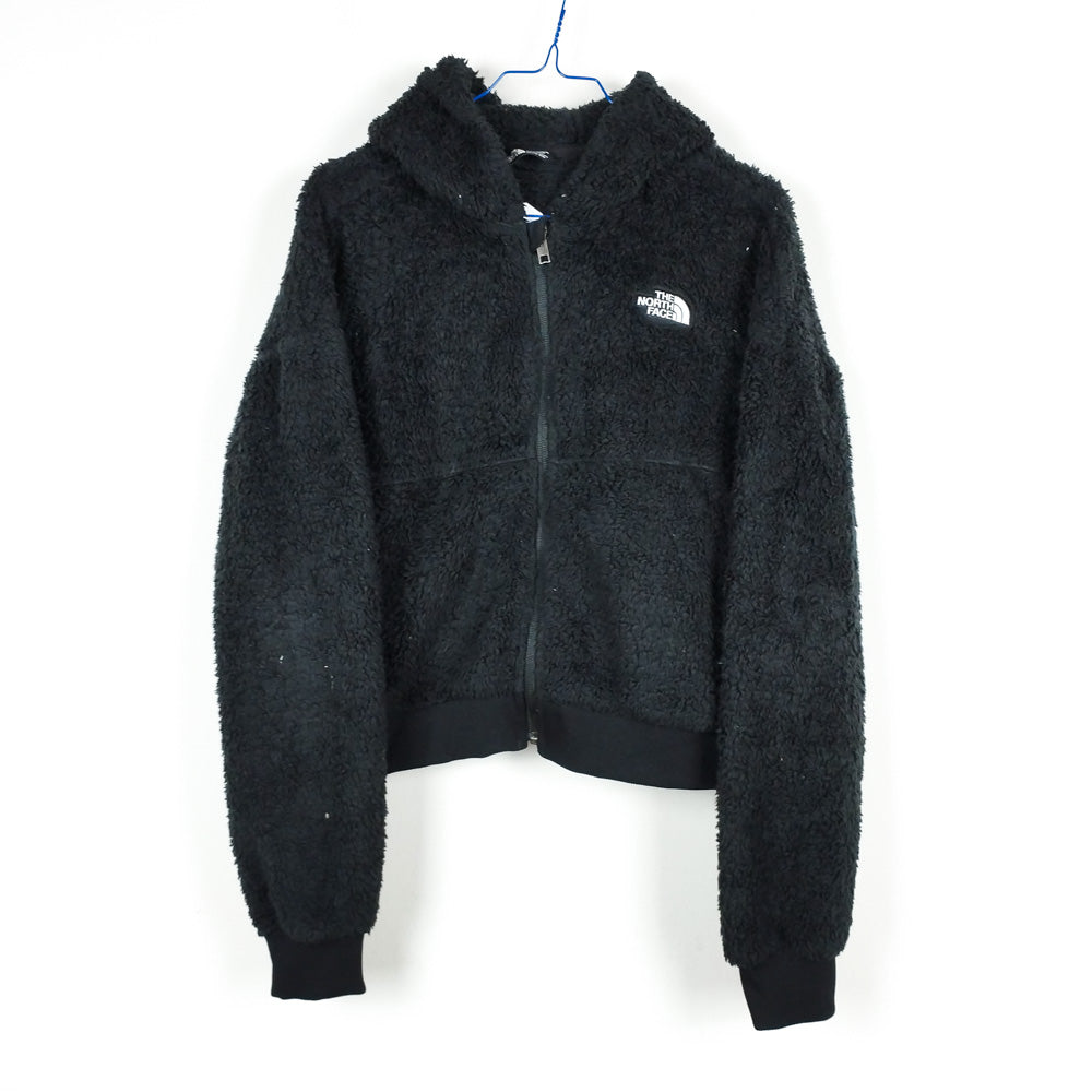 VIN-SW-28634 Preloved fleece crop ζακέτα The North Face L