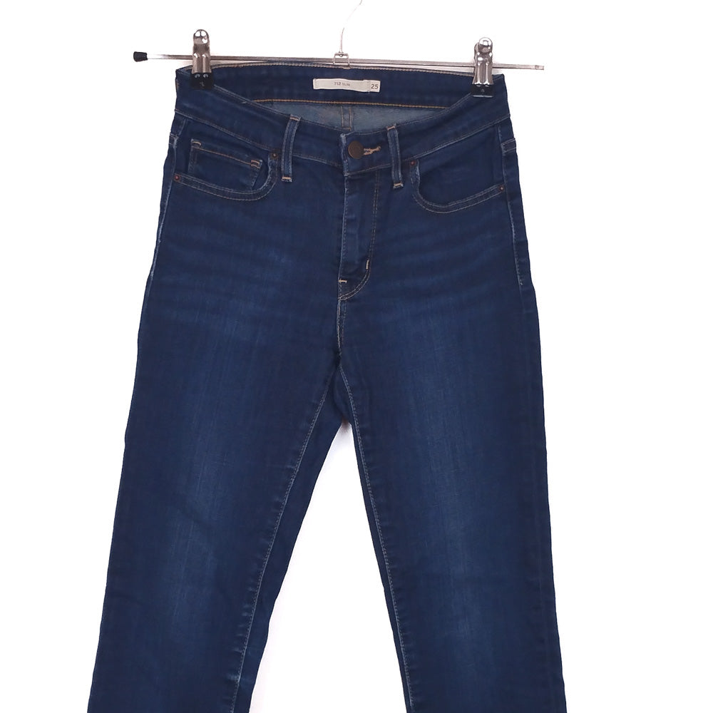 VIN-TR-32046 Vintage denim παντελόνι Levi's 712 W25 (ΧS)