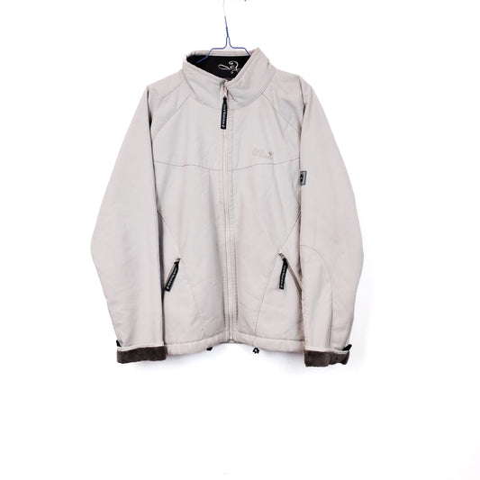 VIN-OUTW-33079 Preloved μπουφάν μπεζ γυναικείο Jack Wolfskin 2XL