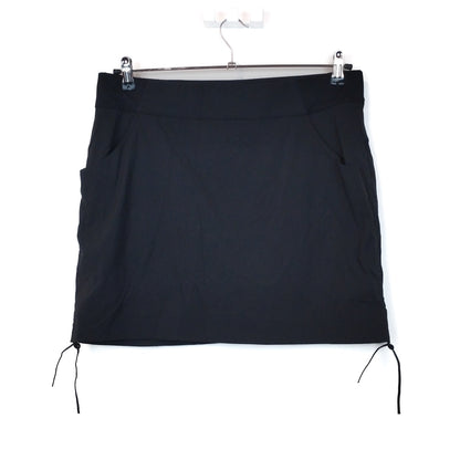 VIN-TR-33010 Preloved μαύρη αθλητική φούστα Columbia XL